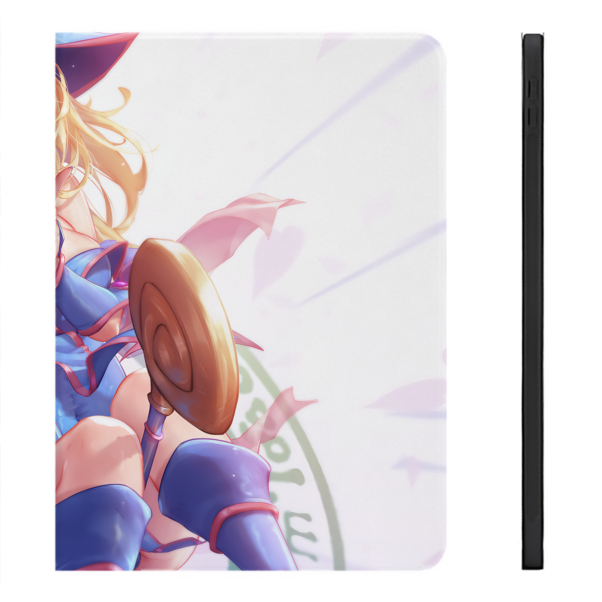 （画像用） 遊☆戯☆王 Yu-Gi-Oh! IPadケース ペンホルダー付き ブックスタイルデザイン